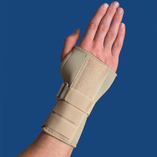 Thermoskin Carpal Tunnel Brace With Dorsal Stay  X-Lge Left