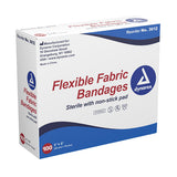 Flexible Fabric Adh Bandages Fingertip 1-3/4 x3  Bx/100