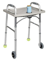 Universal Walker Tray with Cup Holder  Grey  Drive