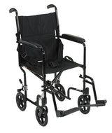 Wheelchair Transport Lightweight Black 17