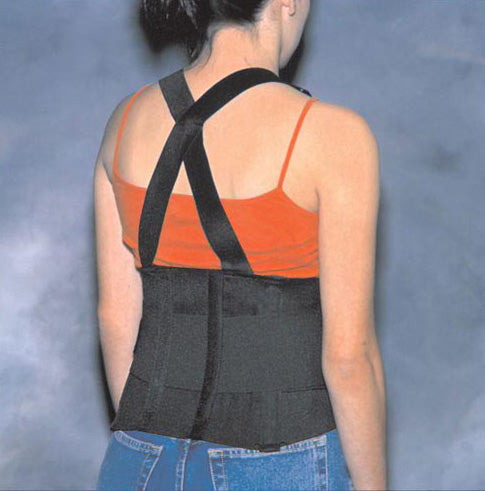 Back Support Industrial W/ Suspenders Small 28-32
