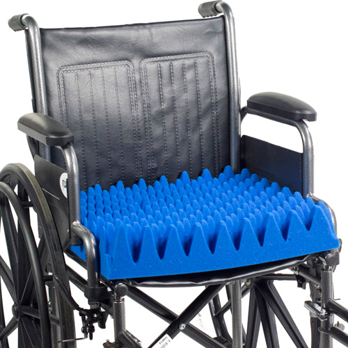 Wheelchair Foam Cushion Convoluted 18  X 16   X 4