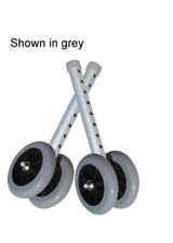 Wheel Kit for #1056 Heavy-Duty 5   Silver Vein w/Black Wheels