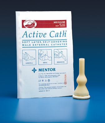 Active Male External Catheter Mentor Medium- Each