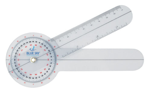 Take A Range Check Plastic 6  Goniometer 360 Deg