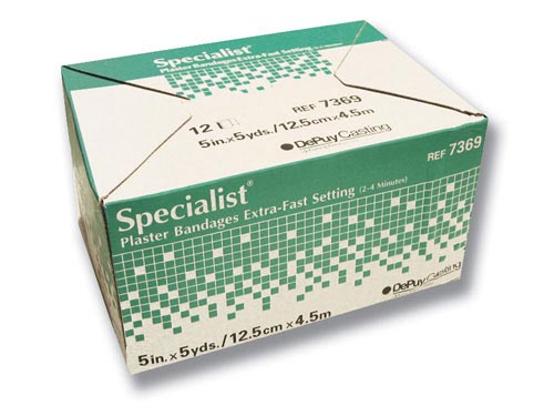 Specialist Plaster Bandages X-Fast Setting 6 x5yds Bx/12