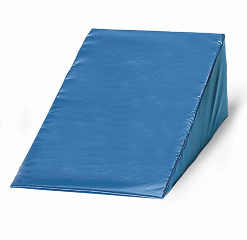 Vinyl Covered Foam Wedge 8 h x 24 w x 28 l  Navy