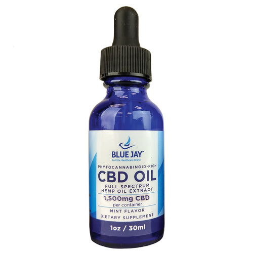 CBD Oil Pure Hemp Drops 1500 mg 1oz-Mint Private Label