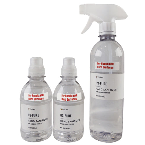 Spray Disinfectant & Sanitizer KIT for Hard Surfaces & Hands