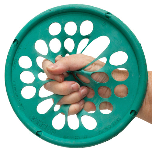Web Finger & Wrist Exerciser Green Medium 7  Diam