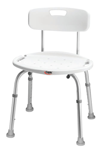 Bath & Shower Seat Adj w/Back (Retail)