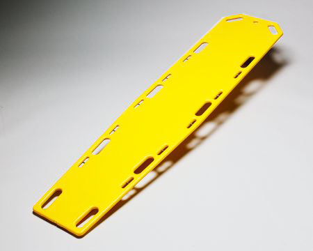 Backboard-Plastic HDX 10 Pins  Yellow