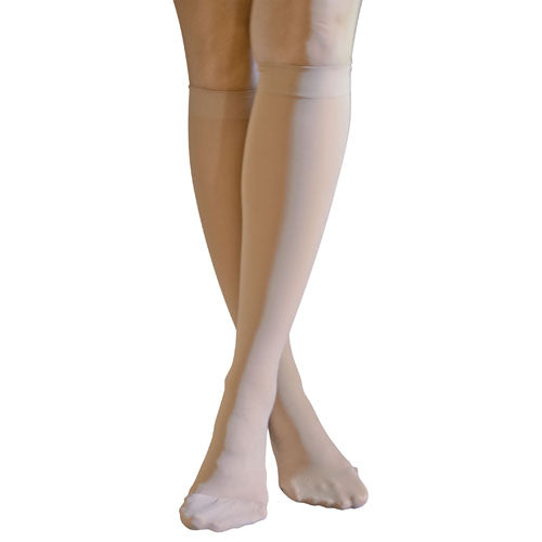 Anti-Embolism Stockings Medium 15-20mmHg  Below Knee  ClsdToe