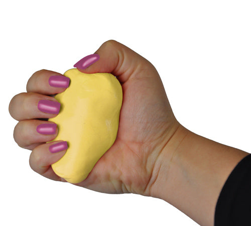 Squeeze 4 Strength  4 oz. Hand TherapyPutty Yellow XSoft