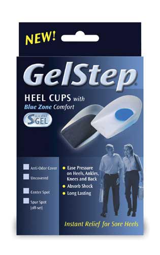 GelStep Heel Pad with Soft Center Spot Small Uncovered