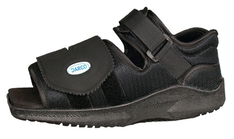 Darco Med-Surg Shoe Black Square-Toe Men's Large