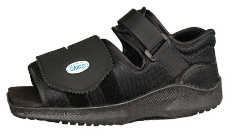 Darco Med-Surg Shoe Black Square-Toe Men's Medium