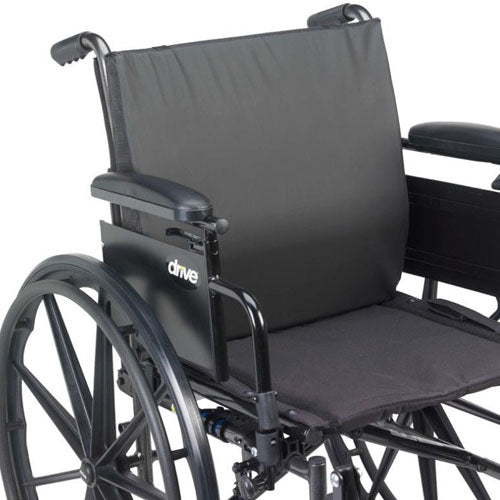 Wheelchair Back Cushion 18x17  General Use  w/Lumbar Support