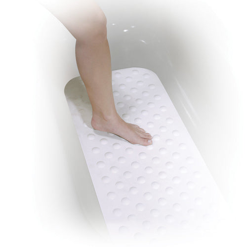 Bathtub Safety Mat Large White 15.75  x 35.5