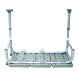 Transfer Bench Plastic (Drive) 3-Section and Backrest-Gray