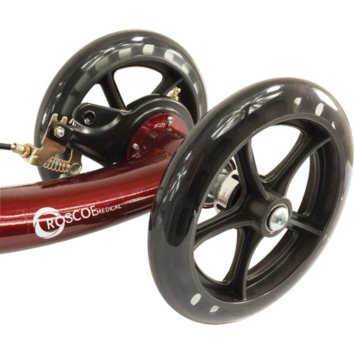 Knee Scooter  Deluxe  Roscoe Burgundy