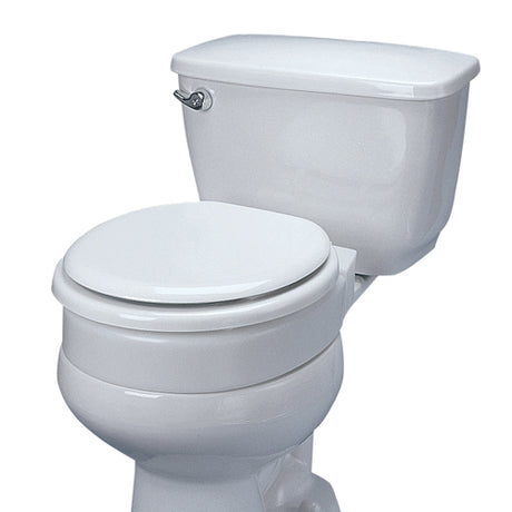 Raised Toilet Seat Elongated Hinged