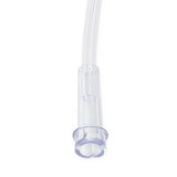 Oxygen Tubing 7' Star Lumen Clear  Latex-free  (Each)