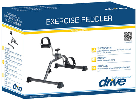 Resistive Pedal Exerciser Silver Vein  Knocked-Down