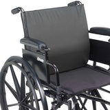 Wheelchair Back Cushion 16x17  General Use  w/Lumbar Support