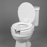 Elevated Toilet Seat Secure-Bolt  Bariatric