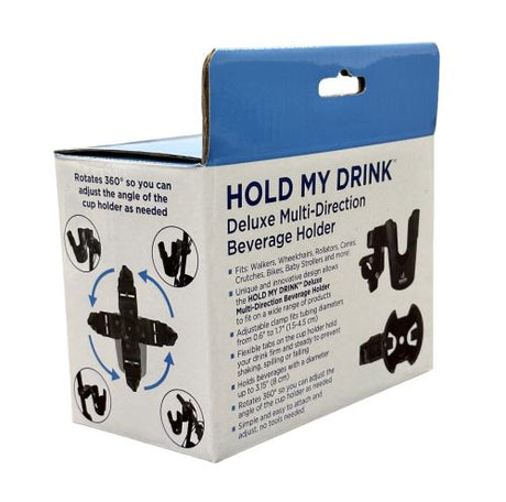 Hold My Drink Dlx Multi-Direct Beverage Cup Holder Blue Jay